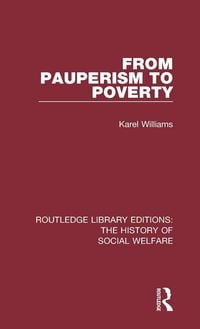 Produktbild: From Pauperism to Poverty