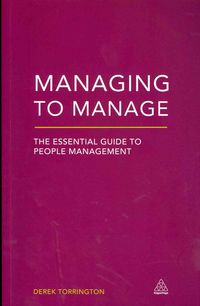 Produktbild: Torrington, D: Managing to Manage