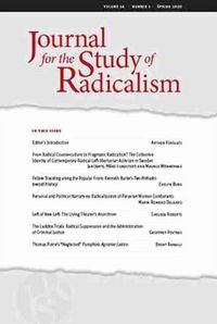Produktbild: Journal for the Study of Radicalism 14, No. 1