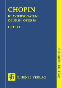 Produktbild: Fr&eacute;d&eacute;ric Chopin - Klaviersonaten op. 35 und op. 58