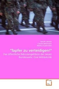Produktbild: Lebuhn Henrik: "Tapfer zu verteidigen!"