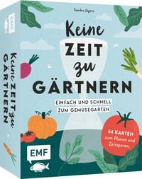Produktbild: Kartenset: Keine Zeit zu g&auml;rtnern &ndash; 64 Karten &ndash; Einfach und schnell zum Gem&uuml;segarten