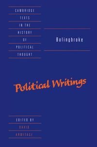 Produktbild: Bolingbroke: Political Writings