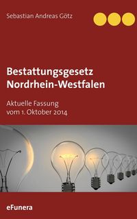 Produktbild: Bestattungsgesetz Nordrhein-Westfalen