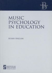 Produktbild: Hallam, S: Music Psychology in Education
