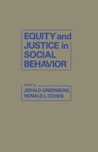 Produktbild: Equity and Justice in Social Behavior