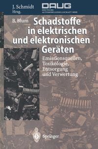 Produktbild: Schadstoffe in elektrischen und elektronischen Ger&auml;ten