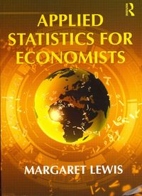 Produktbild: Applied Statistics for Economists