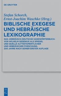 Produktbild: Biblische Exegese und hebr&auml;ische Lexikographie