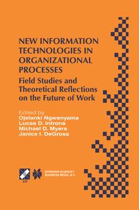 Produktbild: New Information Technologies in Organizational Processes