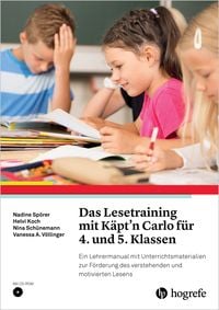 Produktbild: Das Lesetraining mit K&auml;ptʼn Carlo f&uuml;r 4. und 5. Klassen