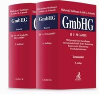 Produktbild: Kommentar zum Gesetz betreffend die Gesellschaften mit beschr&auml;nkter Haftung (GmbH-Gesetz)