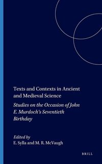 Produktbild: Texts and Contexts in Ancient and Medieval Science