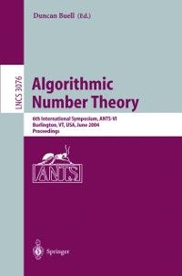 Produktbild: Algorithmic Number Theory