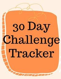 Produktbild: 30 Day Challenge Tracker.Habits are The Most Important When it Comes to Live a Happy and Fulfilled Life, this is the Perfect Tracker to Start New Habi