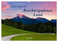 Produktbild: Unterwegs im Berchtesgadener Land 2026 (Wandkalender 2026 DIN A2 quer), CALVENDO Monatskalender