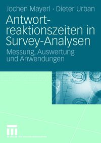 Produktbild: Antwortreaktionszeiten in Survey-Analysen