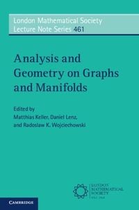 Produktbild: Analysis and Geometry on Graphs and Manifolds