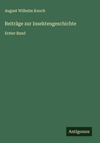 Produktbild: Beitr&auml;ge zur Insektengeschichte