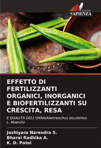 Produktbild: Effetto Di Fertilizzanti Organici, Inorganici E Biofertilizzanti Su Crescita, Resa