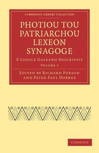 Produktbild: Photiou Tou Patriarchou Lexeon Synagoge - Volume 1