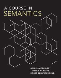 Produktbild: A Course in Semantics