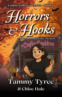 Produktbild: Horrors & Hooks (Corpse Collector Paranormal Cozy Mystery Series, #8)
