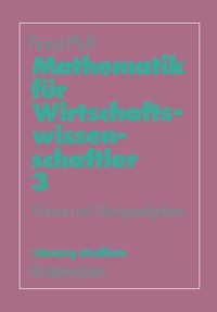 Produktbild: Mathematik f&uuml;r Wirtschaftswissenschaftler