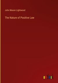 Produktbild: The Nature of Positive Law