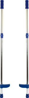Produktbild: small foot 9511 - Stelzen mit Teleskopstange, Aluminium, verstellbare Fu&szlig;rasten, L&auml;nge: 92-145cm