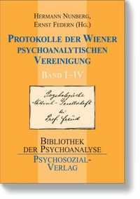 Produktbild: Protokolle der Wiener Psychoanalytischen Vereinigung Band I&ndash;IV