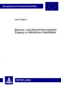 Produktbild: Barriere- und diskriminierungsfreier Zugang zu &ouml;ffentlichen Gastst&auml;tten