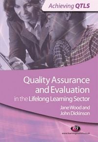 Produktbild: Quality Assurance and Evaluation in the Lifelong Learning Sector