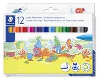 Produktbild: STAEDTLER Fasermaler Jumbo 12ST Etui
