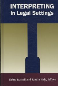 Produktbild: Interpreting in Legal Settings