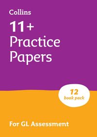 Produktbild: 11+ GL English, Maths, Verbal Reasoning and Non-Verbal Reasoning Practice Papers Pack (with 12 Practice Papers books)