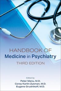 Produktbild: Handbook of Medicine in Psychiatry