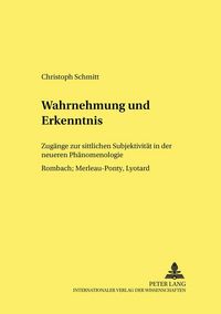 Produktbild: Wahrnehmung und Erkenntnis