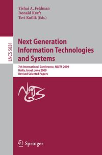 Produktbild: Next Generation Information Technologies and Systems