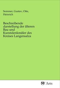 Produktbild: Beschreibende darstellung der &auml;lteren Bau und Kunstdenkm&auml;ler des Kreises Langensalza