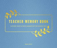 Produktbild: Teacher Memory Book