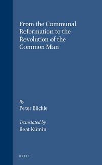 Produktbild: From the Communal Reformation to the Revolution of the Common Man