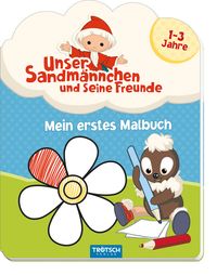 Produktbild: Mein erstes Malbuch "Unser Sandm&auml;nnchen und seine Freunde"