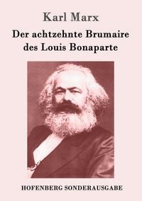 Produktbild: Der achtzehnte Brumaire des Louis Bonaparte