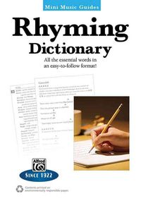 Produktbild: Mitchell, K: Mini Music Guides -- Rhyming Dictionary