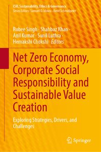 Produktbild: Net Zero Economy, Corporate Social Responsibility and Sustainable Value Creation
