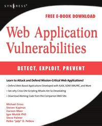Produktbild: Web Application Vulnerabilities
