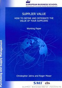 Produktbild: Supplier Value.