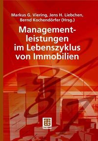 Produktbild: Managementleistungen im Lebenszyklus von Immobilien