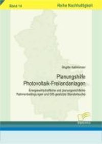 Produktbild: Planungshilfe Photovoltaik-Freilandanlagen